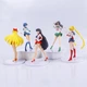 Игровые фигурки Сейлор Мун (Sailor Moon): Усаги Цукино, Рэй Хино, Минако Айно, Мичиру Кайо, Харука Тено - изображение 4