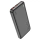 Універсальна мобільна батарея 10000 mAh Hoco J101 Astute 22.5 W повербанк чорний - зображення 1