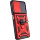 Удароміцний чохол Camshield Serge Ring for Magnet Samsung Galaxy A13 4G Червоний Без бренду - зображення 4