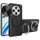 Ударопрочный чехол Bracket case with Magnetic для Xiaomi Redmi 14C / Poco C75 Black Без бренда - изображение 1