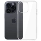 TPU чехол Epic Ultrathin 0,6mm для Apple iPhone 15 (6.1") Бесцветный (прозрачный) Без бренда - изображение 3