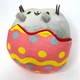 Мягкая Плюшевая Игрушка Plush Кот Пушин Пасхальный Pusheen 15 см серый (1024609) - изображение 2