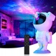 Детский ночник-проектор звездного неба "Космонавт" С 65315 на пульте управления, Белый - изображение 1