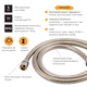 Шланг Lidz Niagara 06 1,5-1,7 м LDNIA06CRM35454 Chrome - изображение 3