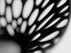 Ваза для фруктов Voronoi 25 см чёрная - изображение 6