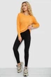 Кофта женский однотонный повседневный персиковый 244R2033 AGER S-L - изображение 2