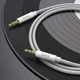 Кабель HOCO AUX audio cable UPA19 1m ТРЕ silver - изображение 3
