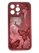 Панель Плетені метелики для Apple Iphone 13 ProMax Burgundy - зображення 1