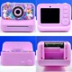 Детская фото-видео камера c моментальной печатью и вспышкой Polaroid Digital Mini 40Mp 2.4" IPS фиолетовый - изображение 4