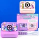 Детская фото-видео камера c моментальной печатью и вспышкой Polaroid Digital Mini 40Mp 2.4" IPS фиолетовый - изображение 7