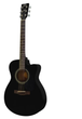 Гитара акустическая YAMAHA FS100C (Black) + Тюнер + Медиатор - изображение 2