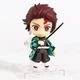 Аниме фигурка нендороид Demon Slayer Клинок рассекающий демонов Kamado Tanjirou, Танджиро, подвижная, 10 см (BDD 0117) - изображение 2