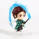 Аниме фигурка нендороид Demon Slayer Клинок рассекающий демонов Kamado Tanjirou, Танджиро, подвижная, 10 см (BDD 0117) - изображение 5