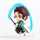 Аниме фигурка нендороид Demon Slayer Клинок рассекающий демонов Kamado Tanjirou, Танджиро, подвижная, 10 см (BDD 0117) - изображение 7