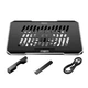 Подставка для ноутбука HOCO DH19 Cool RGB notebook cooling stand 17" Black - изображение 2