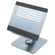 Подставка для ноутбука HOCO PH52 Plus Might metal rotating laptop holder 15.6" Metal Gray - изображение 1