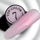 Камуфлирующий топ для гель-лака без липкого слоя Crooz Color Top № 07 8 ml (Нежно-розовый) - изображение 1