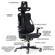 Геймерское кресло Cyberlux V10 Fabric Black (GM-V10 FB) - изображение 4