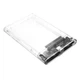 Зовнішня кишеня XON MemoryCase для 2.5" SATA HDD/SSD USB 2.0 (XHC2A12S21PT 2179) Прозора - зображення 2