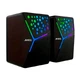 Комп'ютерна акустика колонки для ПК JEDEL S554 USB USB з RGB підсвічуванням 6W - зображення 1