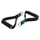 Ручки для эспандера и тренажера LivePro Strap Handle Pro 8192 комплектация 2шт Black-Blue - изображение 1