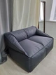 Бескаркасный диван 120x80x85 см черный оксфорд - изображение 2