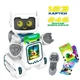 Детский развивающий умный робот картридер W TOYS с 123 карточками на украинском языке песнями и сказками - изображение 10