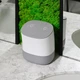 Відро для сміття настільне з кришкою MVM BIN-21 1,5L WHITE/GRAY - зображення 7