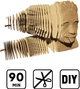 3D пазл-конструктор Cartonic 3D Puzzle Albert E Эйнштейн Картонный (CARTMALB) - изображение 7