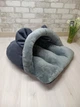 Лежак норка з капюшоном для котів та собак Animals_joy M 70*60 cм (031) - изображение 9