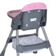 Стульчик для кормления M 5722 Lilac до 20 кг, складной, 5-ти точечный, экокожа - изображение 2