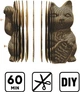3D пазл-конструктор Cartonic 3D Puzzle Lucky cat Картонный (CARTLUCK) - изображение 7
