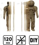 Картонный 3D пазл-конструктор Cartonic 3D Puzzle Astronaut (CARTASTRON) - изображение 7