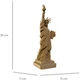 Картонный 3D пазл-конструктор Cartonic 3D Puzzle Statue of Liberty USA (CARTLIBUS) - изображение 3