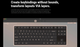 Беспроводная механическая клавиатура NuPhy Gem80 / Raspberry (linear, 46 gf) / Color - Cosmic Mocha / Hot-Swappable, RGB, ANSI US - изображение 7
