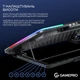 Охлаждающая подставка для ноутбука Gamepro CP590 Black - изображение 12