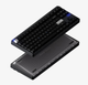Беспроводная механическая клавиатура NuPhy Gem80 / Silent Red Clear-Top (linear, 45 gf) / Color - Obsidian Black/ Hot-Swappable, RGB, ANSI US - изображение 1