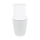 Унитаз-моноблок напольный Qtap Kolibri Ultra Quiet безободковый с сиденьем Soft-close WHITE QT10226380W - изображение 3