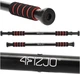 Турник раздвижной 4FIZJO Basic 61.5-100 см Black/Red (P-5905973402712) - изображение 1