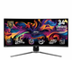 Монитор геймерский 34" 240Hz MSI MPG 341CQPX QD-OLED безрамочный изогнутый - изображение 1