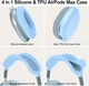 Чехол для Apple Airpods Max 2 / Airpods Max Ear Cups/Ear Pad/Headband Cover Blue (ARS83289) - изображение 4