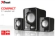 Акустическая система Trust Ziva Compact 2.1 Speaker Set (TR21525) - изображение 4