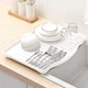 Сушка для посуды MBM HOME 45.5х35.8х3.5 см Белая (DR-01 WHITE) - изображение 2