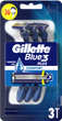 Одноразові верстати для гоління (Бритви) чоловічі Gillette Blue3 Comfort 3 шт (7702018489619) - зображення 2