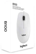 Миша Logitech B100 USB White (910-003360) - изображение 3