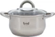 Каструля Krauff Steil зі скляною кришкою 2.5 л 18 см (26-238-074) - изображение 1