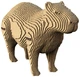 Картонний 3D пазл-конструктор Cartonic 3D Puzzle Capybara (CARTCAPY) - изображение 2