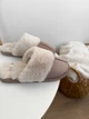 Женские домашние тапочки утепленные с мехом с закрытым носком Twins HS-LUX замшевые с меховым отворотом 40 27 см Мокко (4820182038839) - изображение 13