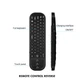 Пульт дистанційного керування G60S PRO BT Air mouse USB 2.4G (гіроскоп + мікрофон + клавіатура) - изображение 3