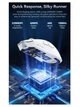 Мишка Attack Shark X11 PAW3311 з док-станцією Біла - зображення 5